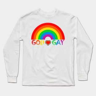 God Loves Gays Long Sleeve T-Shirt